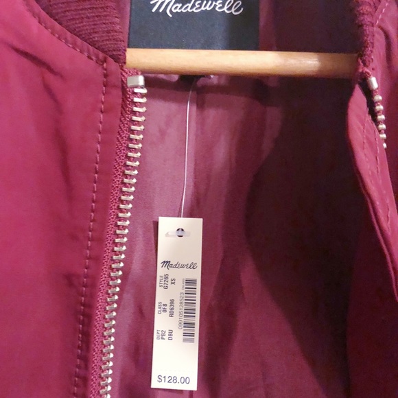 Madewell Side-Zip Bomber Jacket - Picture 3 of 6
